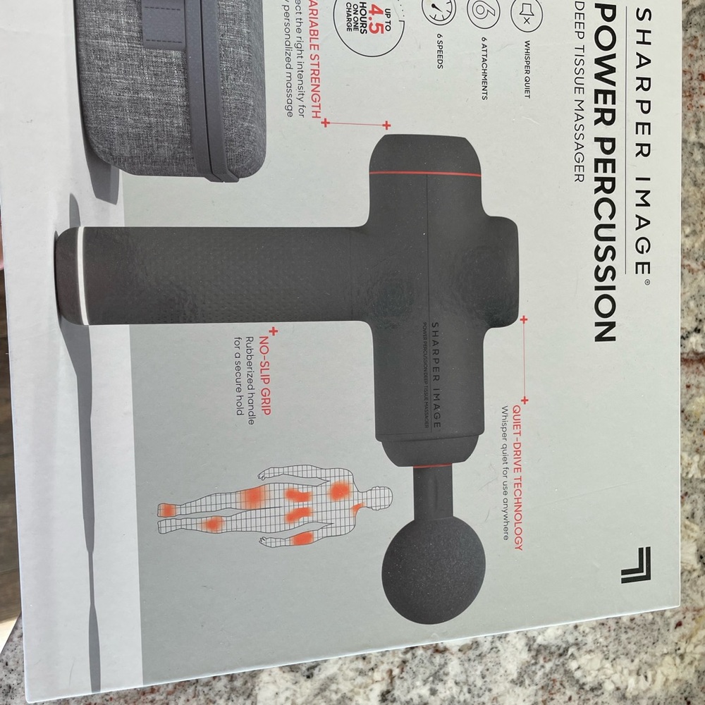 Sharper image deep tissue massager